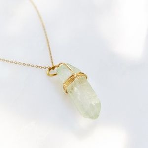 UO Geo Wrapped Pendant Necklace